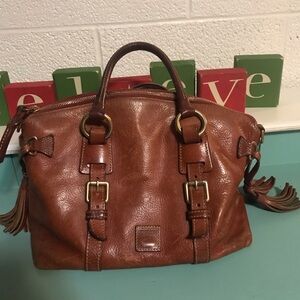 Dooney and Bourke brown leather bag
